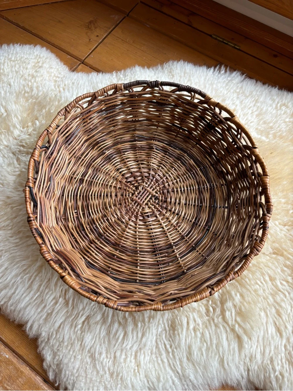 Vintage Wicker Basket
